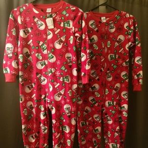 Christmas onesie pajamas